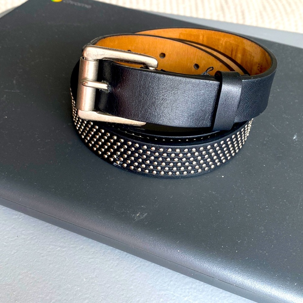 Jimmy Choo leather stud belt excellent condition